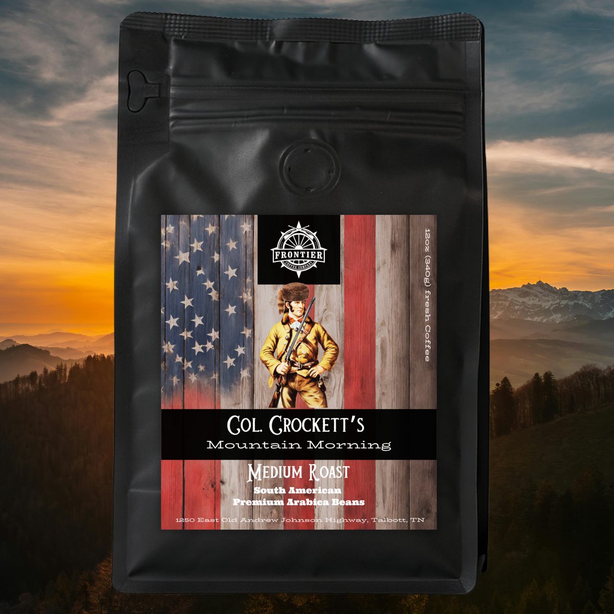 Col. Crockett's Medium Roast – Frontier Coffee Company