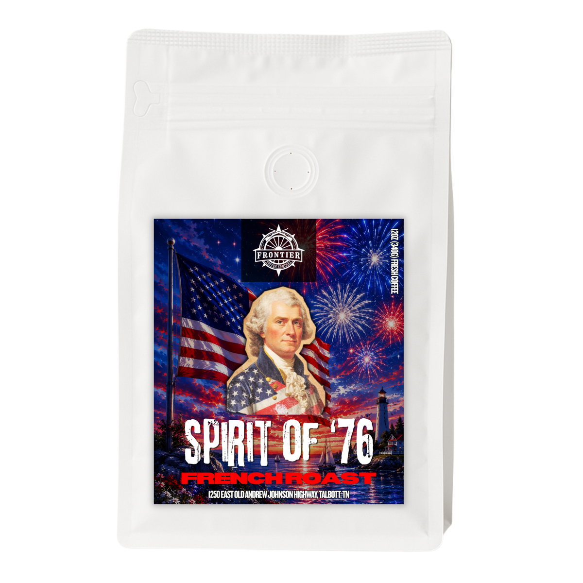 Spirit of '76 French Roast – Frontier Coffee Company