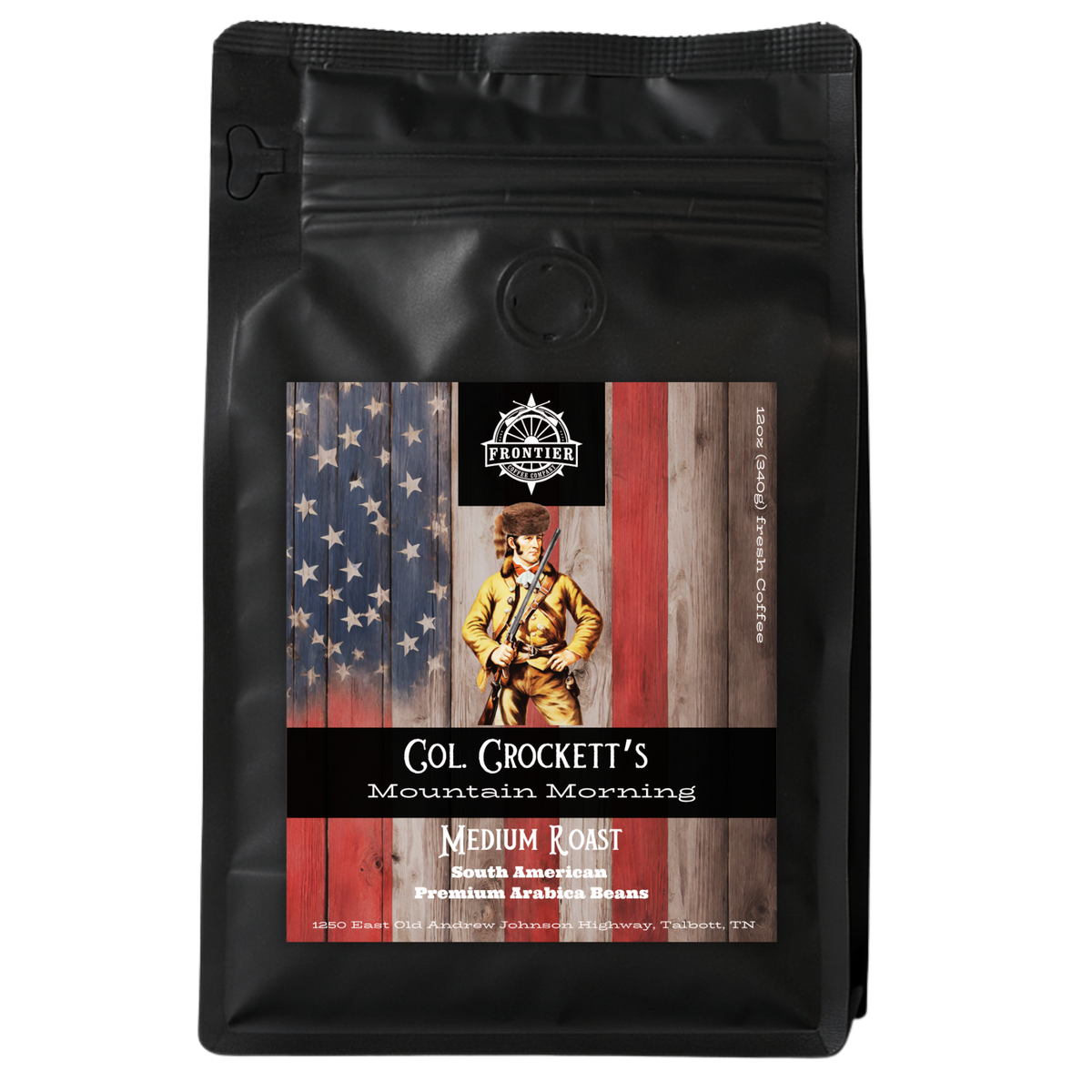 Col. Crockett's Medium Roast – Frontier Coffee Company