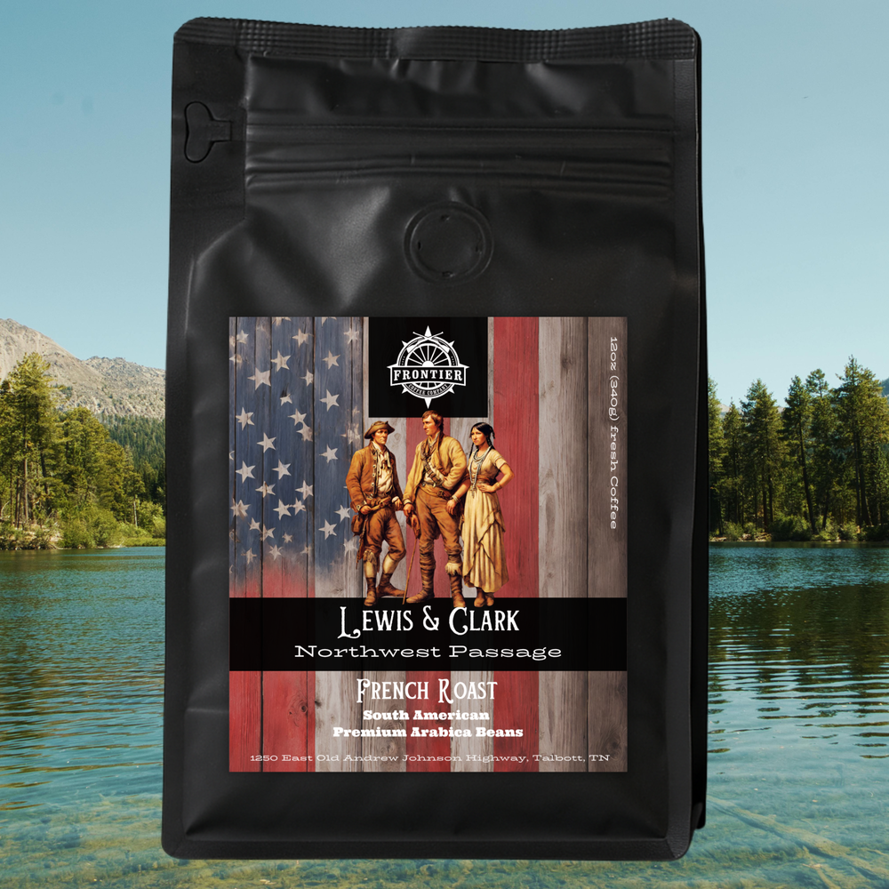 Lewis & Clark Dark Roast Coffee – Frontier Coffee Company