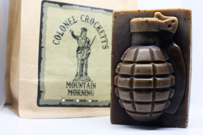 
                  
                    Reveille Coffee Scent Grenade Soap
                  
                