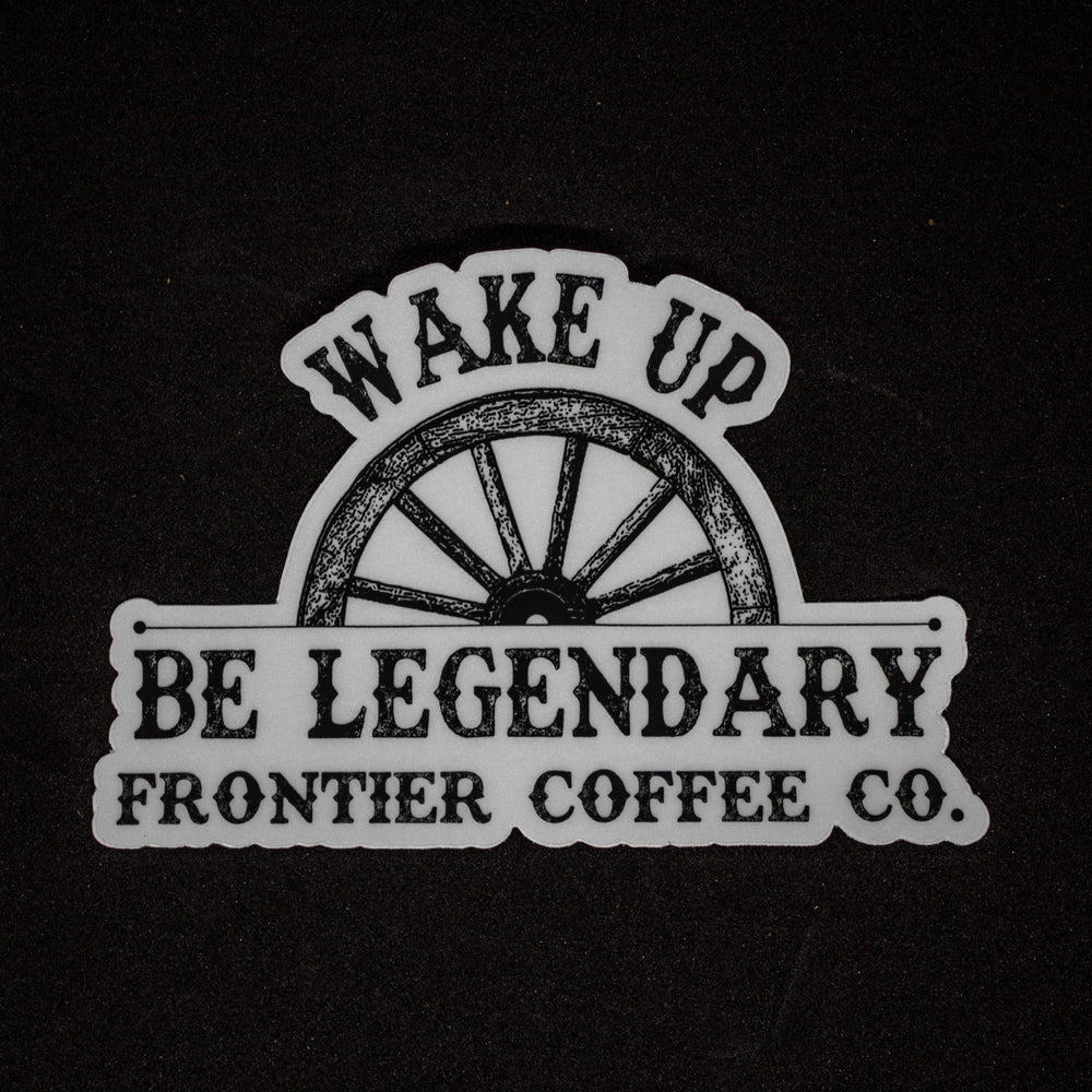 Wake Up Sticker
