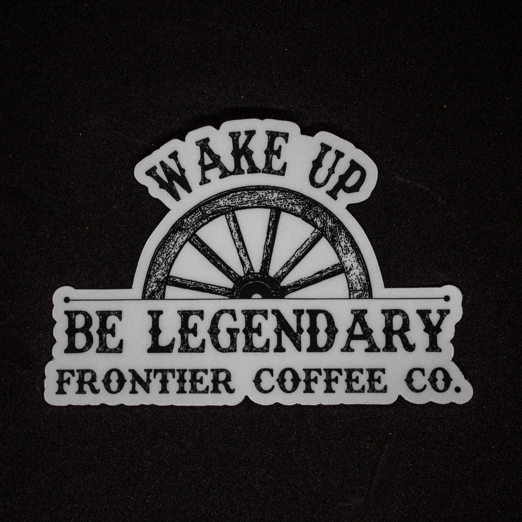 Wake Up Sticker