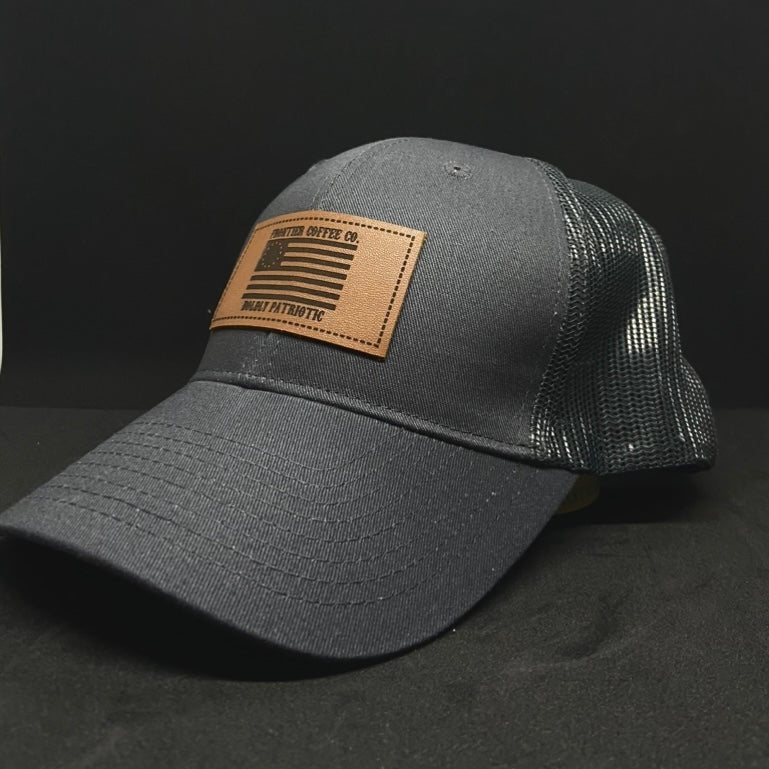 Classic Leather Patch Hat
