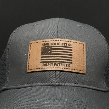 Classic Leather Patch Hat