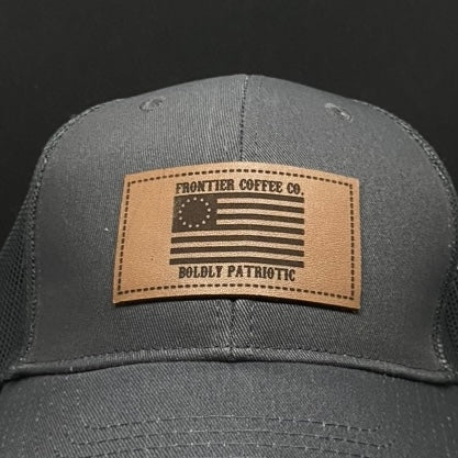 
                  
                    Classic Leather Patch Hat
                  
                