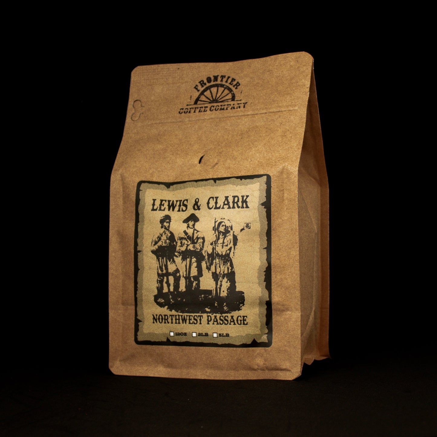 Lewis  Clark Dark Roast Coffee – Frontier Coffee Company