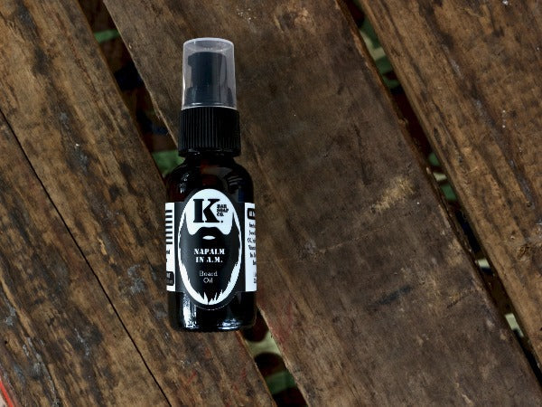 Napalm in A.M. Premium Beard Oil